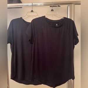 All in Motion Black Short Sleeve Tee bundle